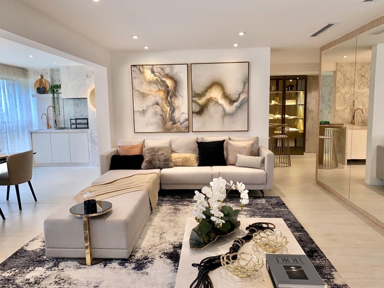 Apartamento moderno decorado